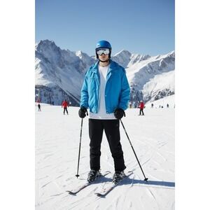 Vintage Bogner Winter Ski Snow Jacket  Multipocket Y2K  M 38